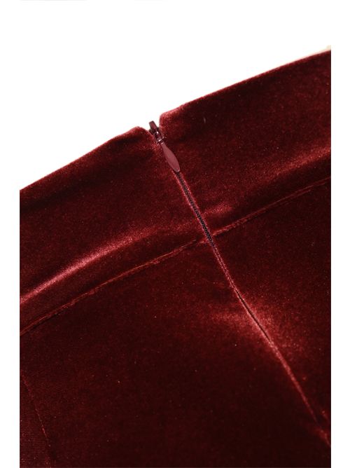 Pantalone in velluto Rubino D. Exterior | 6179219RUB